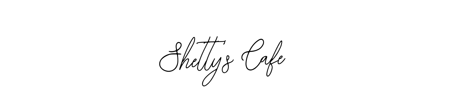 Design your own signature with our free online signature maker. With this signature software, you can create a handwritten (Bearetta-2O07w) signature for name Shetty’s Cafe. Shetty’s Cafe signature style 12 images and pictures png