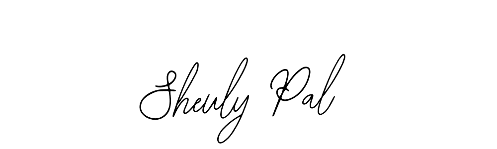 Design your own signature with our free online signature maker. With this signature software, you can create a handwritten (Bearetta-2O07w) signature for name Sheuly Pal. Sheuly Pal signature style 12 images and pictures png