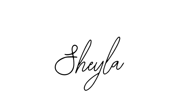 Design your own signature with our free online signature maker. With this signature software, you can create a handwritten (Bearetta-2O07w) signature for name Sheyla. Sheyla signature style 12 images and pictures png