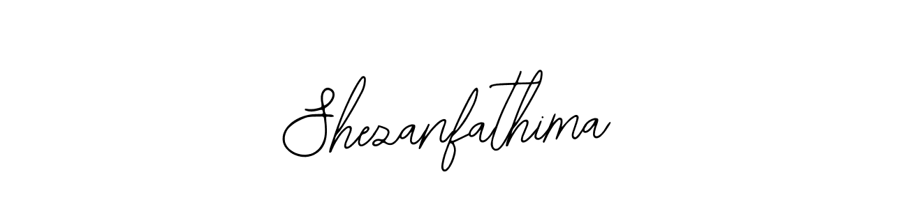 The best way (Bearetta-2O07w) to make a short signature is to pick only two or three words in your name. The name Shezanfathima include a total of six letters. For converting this name. Shezanfathima signature style 12 images and pictures png