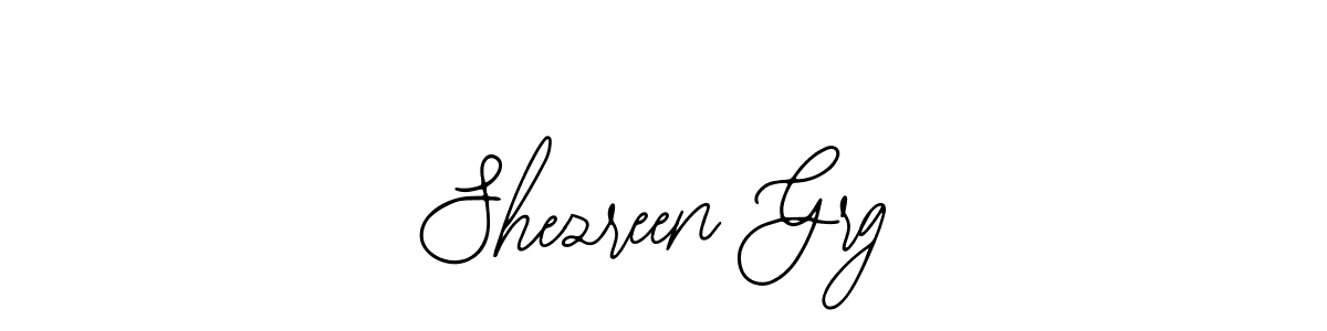 Also we have Shezreen Grg name is the best signature style. Create professional handwritten signature collection using Bearetta-2O07w autograph style. Shezreen Grg signature style 12 images and pictures png