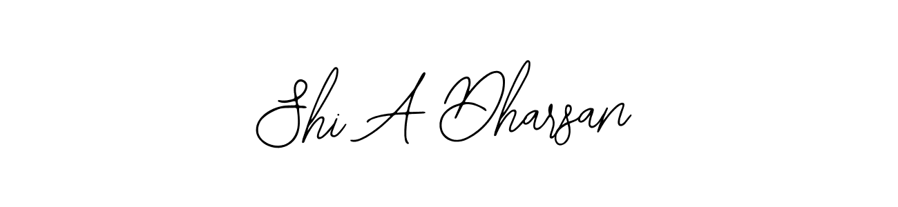 You should practise on your own different ways (Bearetta-2O07w) to write your name (Shi A Dharsan) in signature. don't let someone else do it for you. Shi A Dharsan signature style 12 images and pictures png
