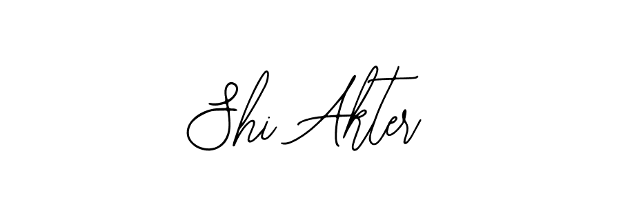 Make a beautiful signature design for name Shi Akter. Use this online signature maker to create a handwritten signature for free. Shi Akter signature style 12 images and pictures png