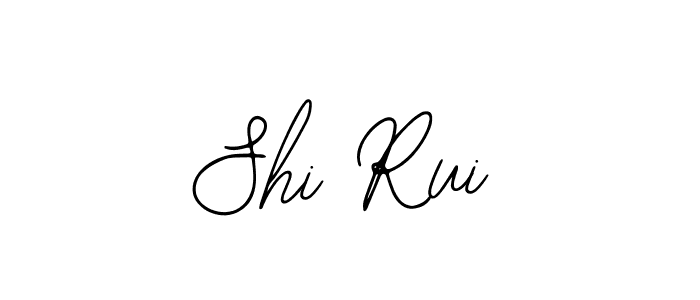 Similarly Bearetta-2O07w is the best handwritten signature design. Signature creator online .You can use it as an online autograph creator for name Shi Rui. Shi Rui signature style 12 images and pictures png