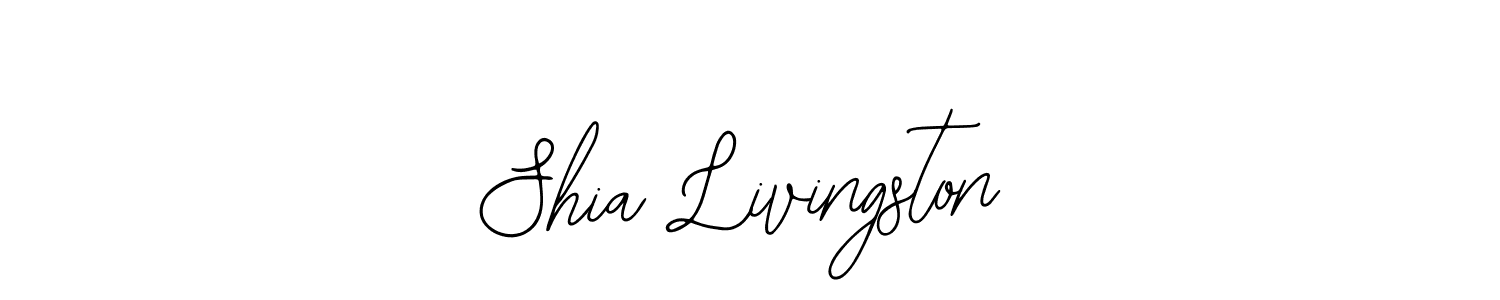 Make a beautiful signature design for name Shia Livingston. With this signature (Bearetta-2O07w) style, you can create a handwritten signature for free. Shia Livingston signature style 12 images and pictures png