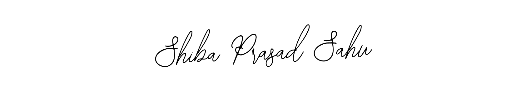 How to make Shiba Prasad Sahu name signature. Use Bearetta-2O07w style for creating short signs online. This is the latest handwritten sign. Shiba Prasad Sahu signature style 12 images and pictures png