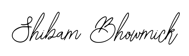 Get inspired by this graceful Bearetta-2O07w signature style for name Shibam Bhowmick. Smooth loops and balanced proportions for everyday use. Shibam Bhowmick signature style 12 images and pictures png