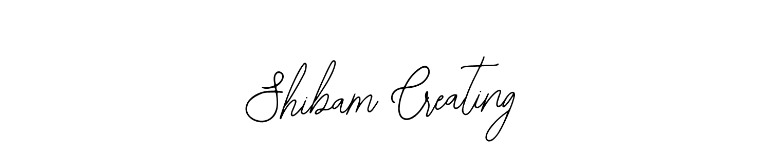 Also we have Shibam Creating name is the best signature style. Create professional handwritten signature collection using Bearetta-2O07w autograph style. Shibam Creating signature style 12 images and pictures png