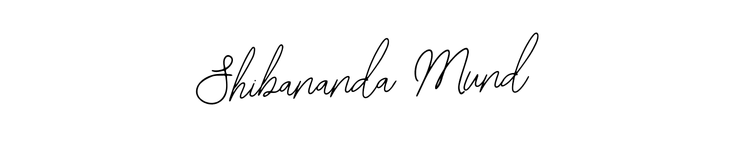 Bearetta-2O07w is a professional signature style that is perfect for those who want to add a touch of class to their signature. It is also a great choice for those who want to make their signature more unique. Get Shibananda Mund name to fancy signature for free. Shibananda Mund signature style 12 images and pictures png