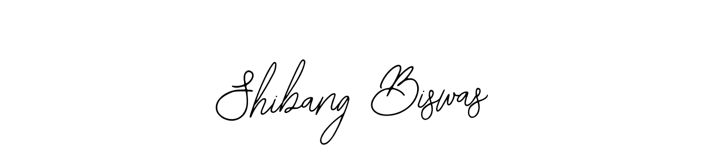 Make a beautiful signature design for name Shibang Biswas. With this signature (Bearetta-2O07w) style, you can create a handwritten signature for free. Shibang Biswas signature style 12 images and pictures png