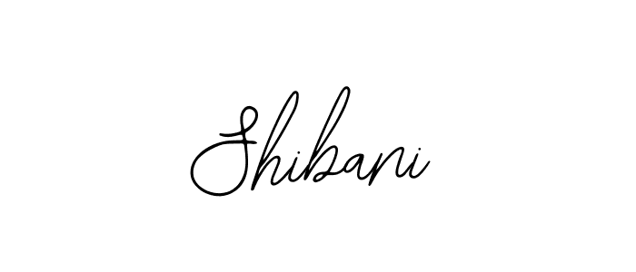How to make Shibani signature? Bearetta-2O07w is a professional autograph style. Create handwritten signature for Shibani name. Shibani signature style 12 images and pictures png