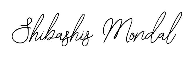 Create your official email sign-off with Shibashis Mondal name in Bearetta-2O07w style. Crisp, clean, and perfectly legible across all screens. Shibashis Mondal signature style 12 images and pictures png