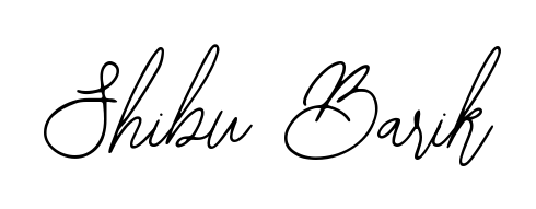The Bearetta-2O07w typeface gives name Shibu Barik a refined look. Suitable for certificates, diplomas, and official verification. Shibu Barik signature style 12 images and pictures png