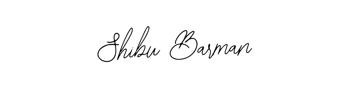 How to make Shibu Barman signature? Bearetta-2O07w is a professional autograph style. Create handwritten signature for Shibu Barman name. Shibu Barman signature style 12 images and pictures png