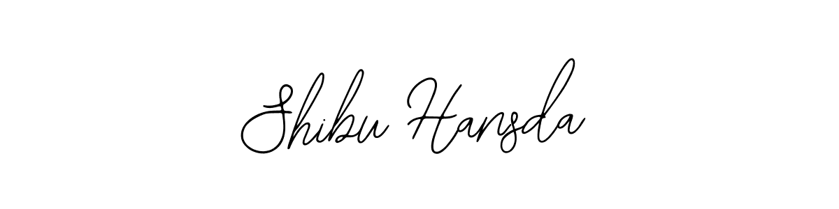 How to make Shibu Hansda signature? Bearetta-2O07w is a professional autograph style. Create handwritten signature for Shibu Hansda name. Shibu Hansda signature style 12 images and pictures png
