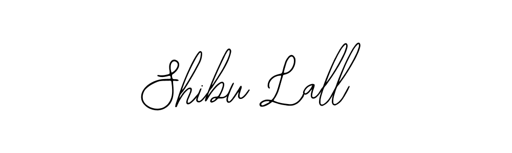 How to make Shibu Lall name signature. Use Bearetta-2O07w style for creating short signs online. This is the latest handwritten sign. Shibu Lall signature style 12 images and pictures png