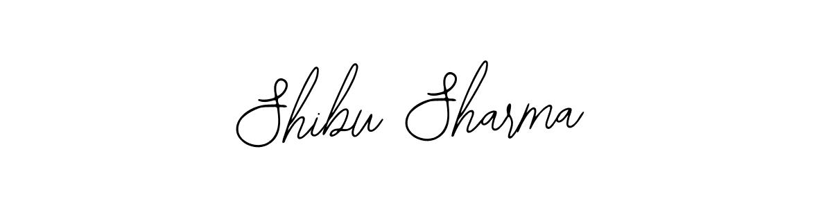 You should practise on your own different ways (Bearetta-2O07w) to write your name (Shibu Sharma) in signature. don't let someone else do it for you. Shibu Sharma signature style 12 images and pictures png