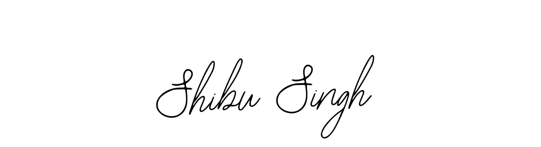 Design your own signature with our free online signature maker. With this signature software, you can create a handwritten (Bearetta-2O07w) signature for name Shibu Singh. Shibu Singh signature style 12 images and pictures png