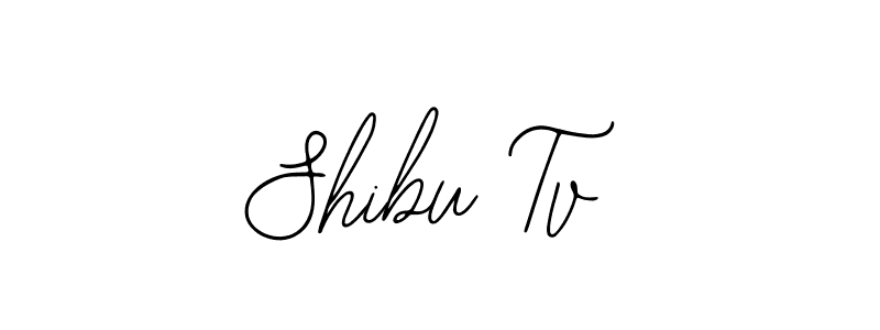 Shibu Tv stylish signature style. Best Handwritten Sign (Bearetta-2O07w) for my name. Handwritten Signature Collection Ideas for my name Shibu Tv. Shibu Tv signature style 12 images and pictures png