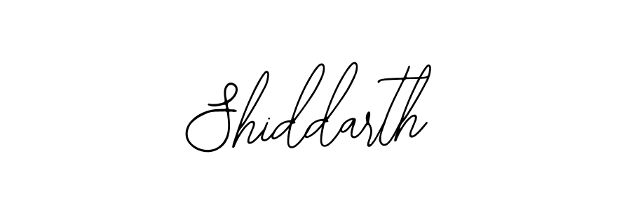 How to make Shiddarth signature? Bearetta-2O07w is a professional autograph style. Create handwritten signature for Shiddarth name. Shiddarth signature style 12 images and pictures png