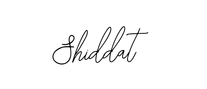 Shiddat stylish signature style. Best Handwritten Sign (Bearetta-2O07w) for my name. Handwritten Signature Collection Ideas for my name Shiddat. Shiddat signature style 12 images and pictures png