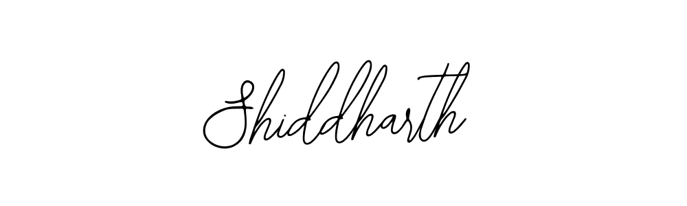 Design your own signature with our free online signature maker. With this signature software, you can create a handwritten (Bearetta-2O07w) signature for name Shiddharth. Shiddharth signature style 12 images and pictures png