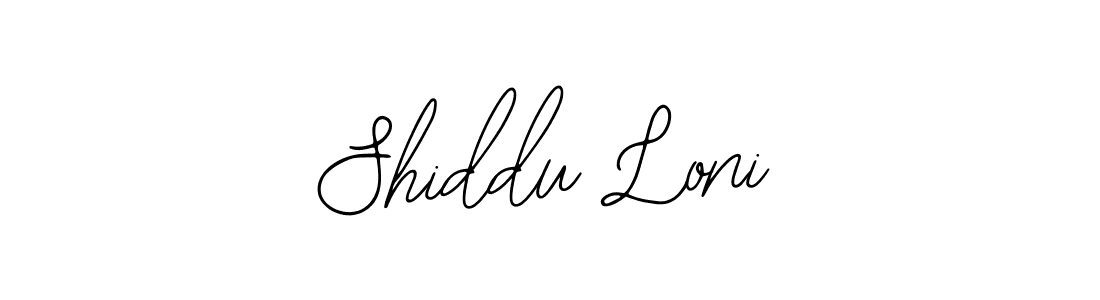 How to Draw Shiddu Loni signature style? Bearetta-2O07w is a latest design signature styles for name Shiddu Loni. Shiddu Loni signature style 12 images and pictures png