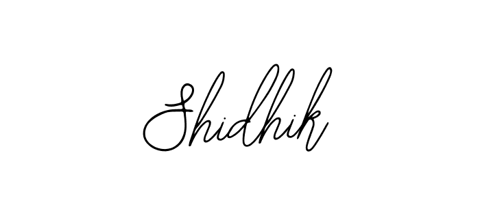 Also we have Shidhik name is the best signature style. Create professional handwritten signature collection using Bearetta-2O07w autograph style. Shidhik signature style 12 images and pictures png
