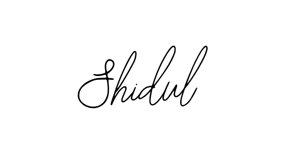 How to Draw Shidul signature style? Bearetta-2O07w is a latest design signature styles for name Shidul. Shidul signature style 12 images and pictures png