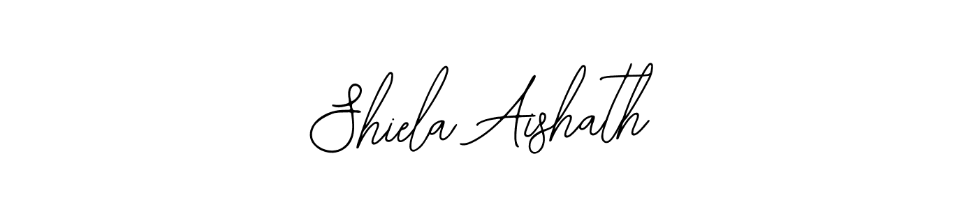 Also You can easily find your signature by using the search form. We will create Shiela Aishath name handwritten signature images for you free of cost using Bearetta-2O07w sign style. Shiela Aishath signature style 12 images and pictures png