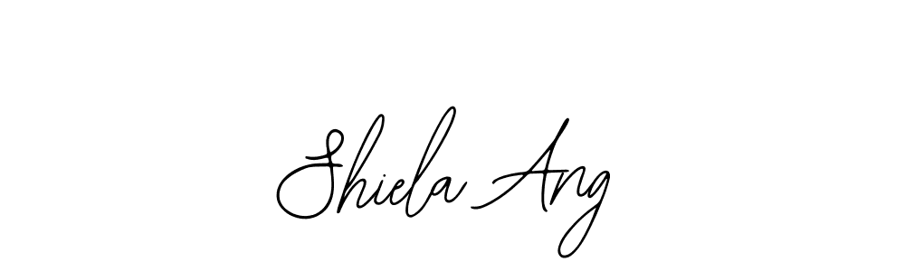 Use a signature maker to create a handwritten signature online. With this signature software, you can design (Bearetta-2O07w) your own signature for name Shiela Ang. Shiela Ang signature style 12 images and pictures png