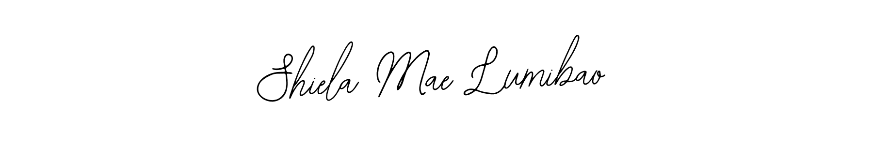 The best way (Bearetta-2O07w) to make a short signature is to pick only two or three words in your name. The name Shiela Mae Lumibao include a total of six letters. For converting this name. Shiela Mae Lumibao signature style 12 images and pictures png