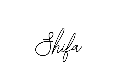 How to make Shifa name signature. Use Bearetta-2O07w style for creating short signs online. This is the latest handwritten sign. Shifa signature style 12 images and pictures png