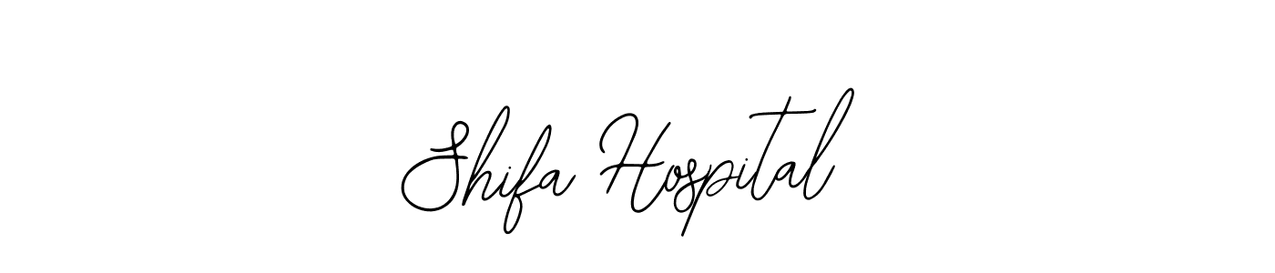 Design your own signature with our free online signature maker. With this signature software, you can create a handwritten (Bearetta-2O07w) signature for name Shifa Hospital. Shifa Hospital signature style 12 images and pictures png