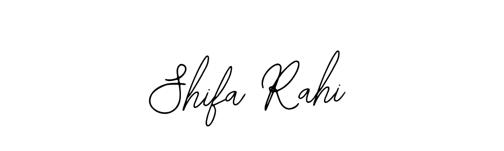 Shifa Rahi stylish signature style. Best Handwritten Sign (Bearetta-2O07w) for my name. Handwritten Signature Collection Ideas for my name Shifa Rahi. Shifa Rahi signature style 12 images and pictures png