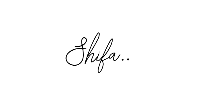 How to make Shifa.. signature? Bearetta-2O07w is a professional autograph style. Create handwritten signature for Shifa.. name. Shifa.. signature style 12 images and pictures png