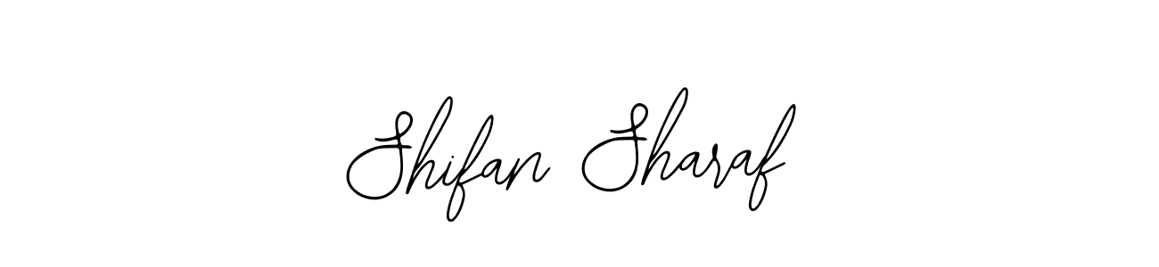 Also we have Shifan Sharaf name is the best signature style. Create professional handwritten signature collection using Bearetta-2O07w autograph style. Shifan Sharaf signature style 12 images and pictures png