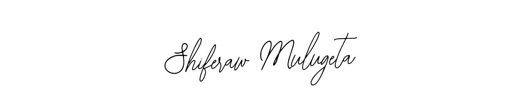 Similarly Bearetta-2O07w is the best handwritten signature design. Signature creator online .You can use it as an online autograph creator for name Shiferaw Mulugeta. Shiferaw Mulugeta signature style 12 images and pictures png