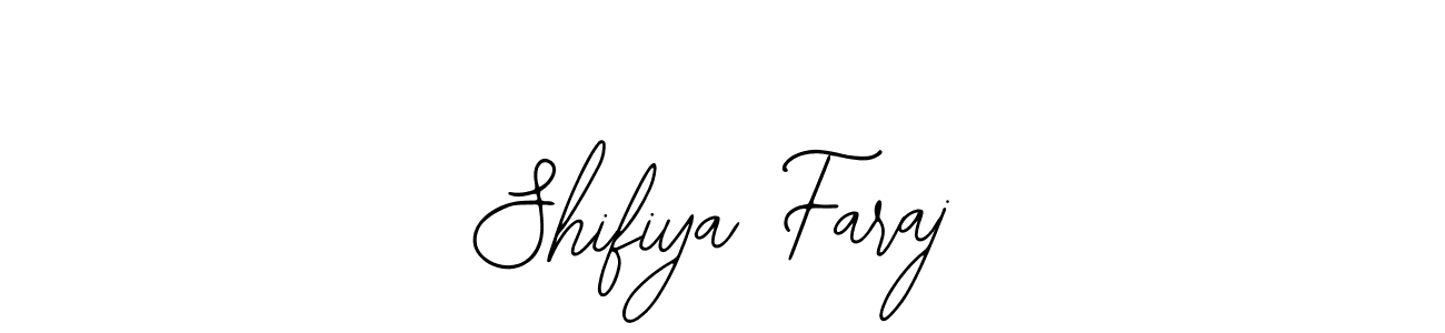 if you are searching for the best signature style for your name Shifiya Faraj. so please give up your signature search. here we have designed multiple signature styles  using Bearetta-2O07w. Shifiya Faraj signature style 12 images and pictures png