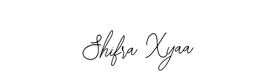 See photos of Shifra Xyaa official signature by Spectra . Check more albums & portfolios. Read reviews & check more about Bearetta-2O07w font. Shifra Xyaa signature style 12 images and pictures png