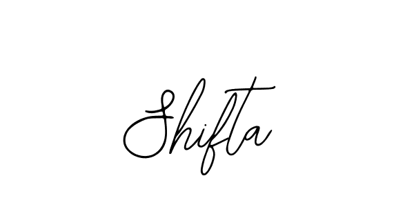 You should practise on your own different ways (Bearetta-2O07w) to write your name (Shifta) in signature. don't let someone else do it for you. Shifta signature style 12 images and pictures png