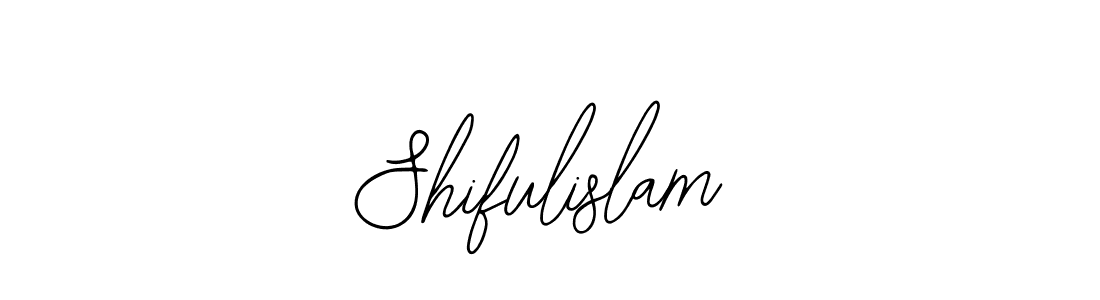 How to make Shifulislam name signature. Use Bearetta-2O07w style for creating short signs online. This is the latest handwritten sign. Shifulislam signature style 12 images and pictures png