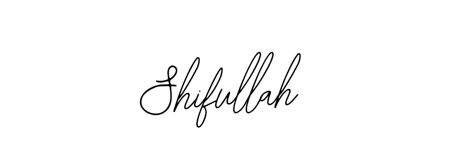 Use a signature maker to create a handwritten signature online. With this signature software, you can design (Bearetta-2O07w) your own signature for name Shifullah. Shifullah signature style 12 images and pictures png