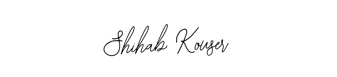 This is the best signature style for the Shihab Kouser name. Also you like these signature font (Bearetta-2O07w). Mix name signature. Shihab Kouser signature style 12 images and pictures png