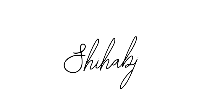 The best way (Bearetta-2O07w) to make a short signature is to pick only two or three words in your name. The name Shihabj include a total of six letters. For converting this name. Shihabj signature style 12 images and pictures png