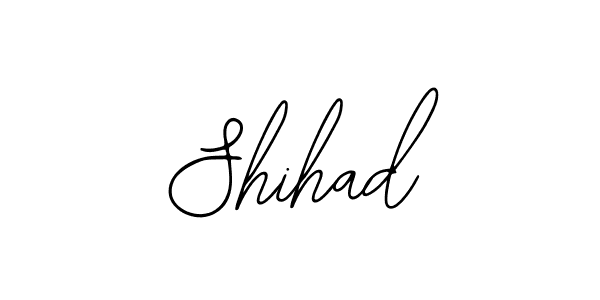 Make a beautiful signature design for name Shihad. With this signature (Bearetta-2O07w) style, you can create a handwritten signature for free. Shihad signature style 12 images and pictures png