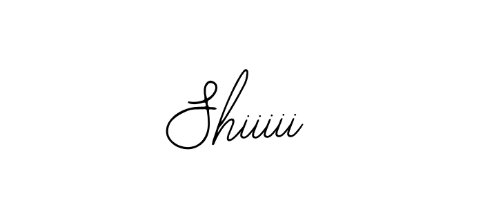 Use a signature maker to create a handwritten signature online. With this signature software, you can design (Bearetta-2O07w) your own signature for name Shiiiii. Shiiiii signature style 12 images and pictures png