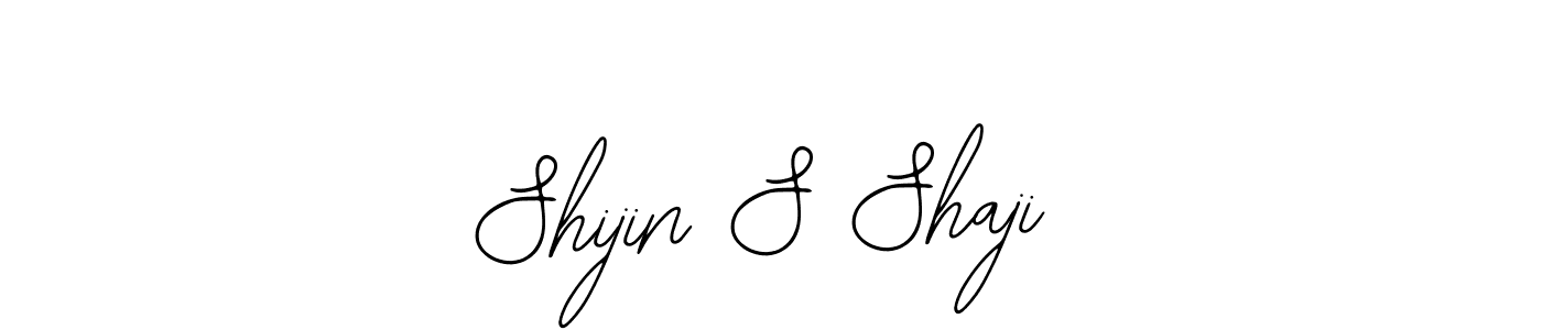 Also we have Shijin S Shaji name is the best signature style. Create professional handwritten signature collection using Bearetta-2O07w autograph style. Shijin S Shaji signature style 12 images and pictures png