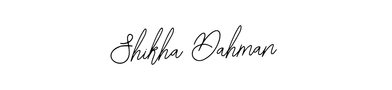 It looks lik you need a new signature style for name Shikha Dahman. Design unique handwritten (Bearetta-2O07w) signature with our free signature maker in just a few clicks. Shikha Dahman signature style 12 images and pictures png
