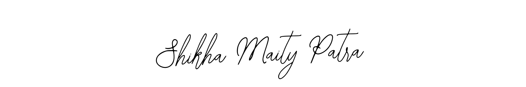 How to make Shikha Maity Patra name signature. Use Bearetta-2O07w style for creating short signs online. This is the latest handwritten sign. Shikha Maity Patra signature style 12 images and pictures png